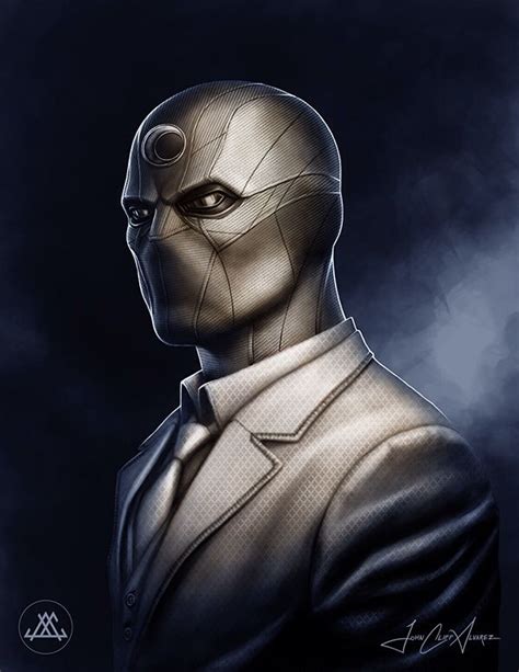 Moon Knight concept art by https://www.behance.net/JohnCliffAlvarez Marvel Characters Art ...