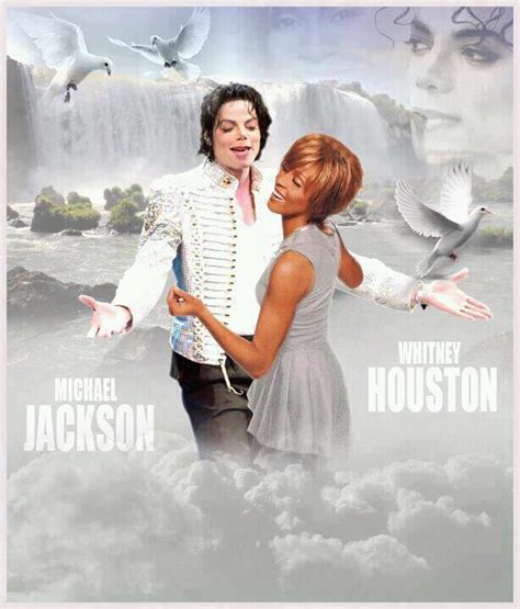 Whitney Houston and Michael Jackson, together in heaven and on Facebook ...