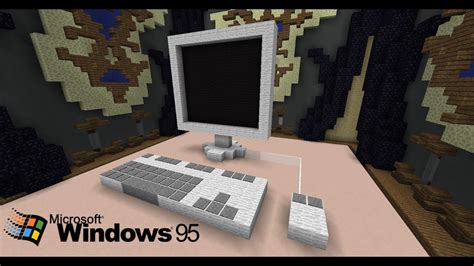 Je construit un PC (Windows 95) | Minecraft Build Battle - YouTube