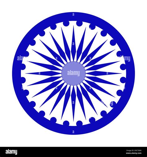 Ashoka chakra hi-res stock photography and images - Alamy