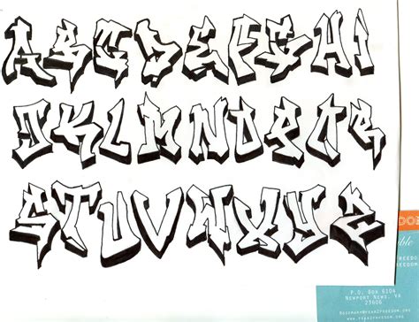 Drawing Graffiti Letters | Free download on ClipArtMag