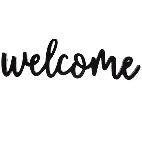 Welcome Metal Sign Welcome Home Decor Welcome Wall Art Wall Decor Wall Hangings Signs ...