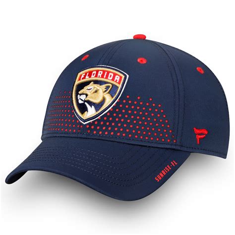 Men's Florida Panthers Fanatics Branded Navy 2018 Draft Flex Hat