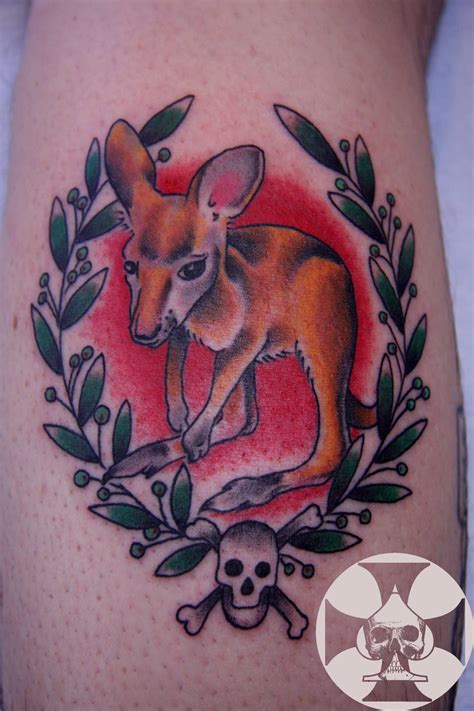 18+ Traditional Kangaroo Tattoos