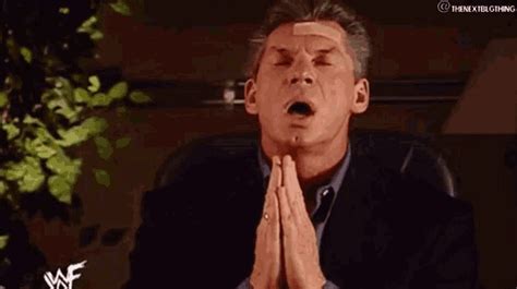 Vince Mc Mahon Pray GIF - VinceMcMahon Pray Praying - Discover & Share GIFs