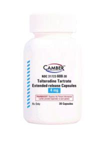 Tolterodine Tartrate ER – Camber Pharmaceuticals