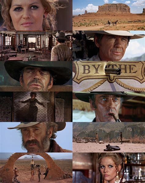 C'era una volta il west (My favorite western film.) Sergio Leone is great and extremely ...