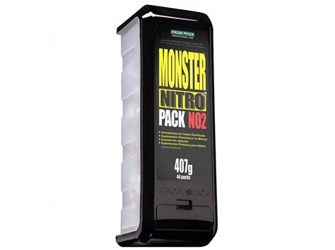 Monster Nitro Pack NO2 44 Packs Professional Line Probiótica - Animal ...