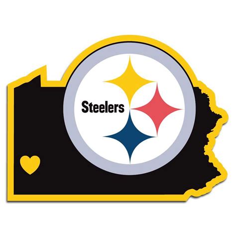 Pittsburgh Steelers Home State Decal | Pittsburgh steelers logo, Pittsburgh steelers, Pitsburgh ...