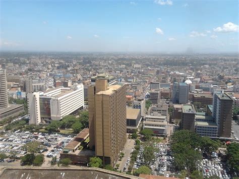 Aerial View of Nyayo House in Nairobi - ViewBug.com