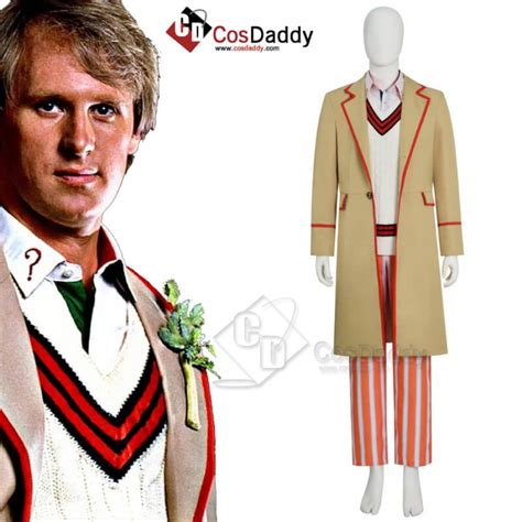 5th Doctor Cosplay Suit Doctor Who Season 21 Fifth Doctor Costume ...