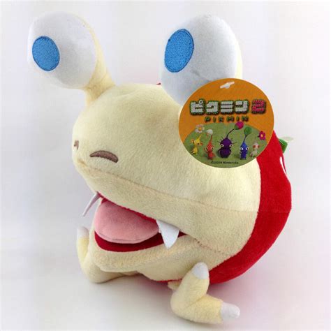 Pikmin Red Bulborb Chappy Grub-dog Enemies Plush Stuffed Animal Toy 10 ...