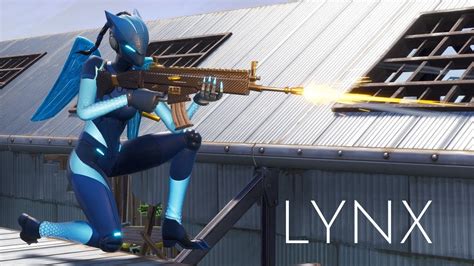 BLUE LYNX Fortnite skin - Cinematic Gameplay/Montage - YouTube