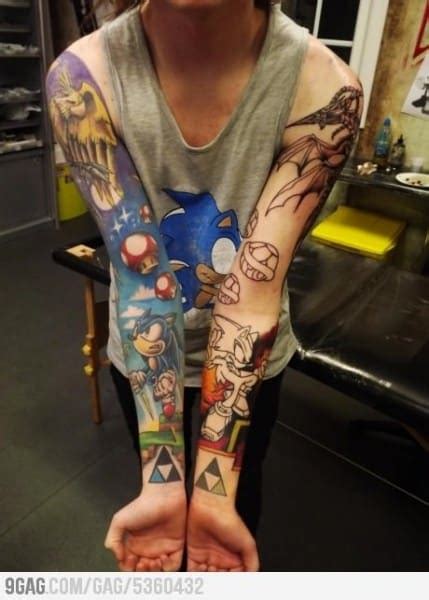 Video Game Tattoos for Men - Gamer Tattoo Ideas for Guys