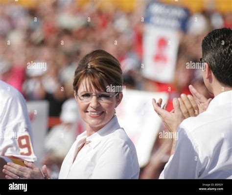 Sarah Palin campaigning for vice-president spot in richmond virginia Stock Photo - Alamy