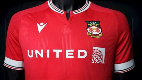 Wrexham unveil new home shirt for 2023/2024 season and you can now pre ...