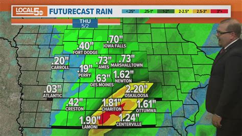 Iowa weather: Des Moines, Lamoni, Boone rainfall totals | weareiowa.com