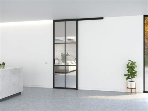 SLIDEWAYS 5730 - SINGLE DOOR Glass and aluminium sliding door By Portapivot