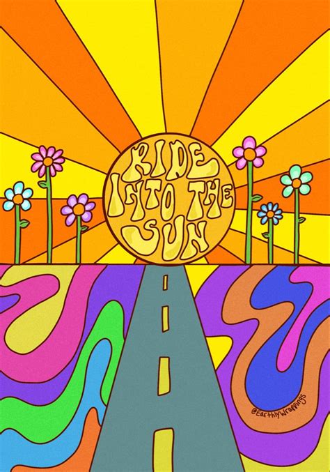 Ride into the Sun Groovy Art - Velvet Underground and Lou Reed Art | Hippie painting, Art ...