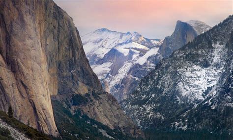 Tunnel View, Winter, Yosemite Valley [OC] [1013x612] : r/Yosemite