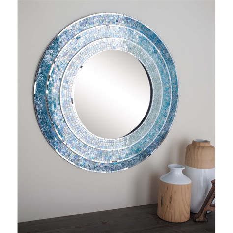 2023 Popular Blue Framed Wall Mirrors