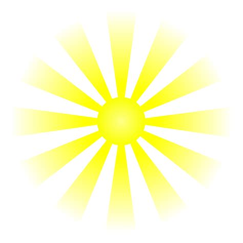 Clipart - sunshine matthew gates 01