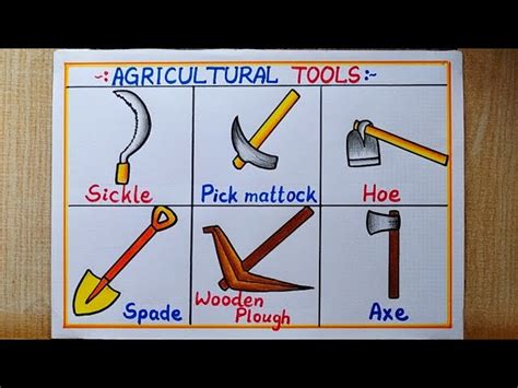 Farming Tools With Names