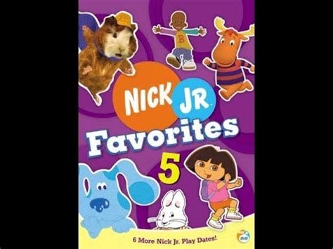 Nick Jr Favorites 6 Dvd Menu