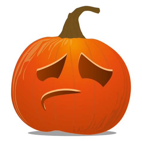 Sad Pumpkin Emoticon Transparent Png Svg Vector File | The Best Porn Website