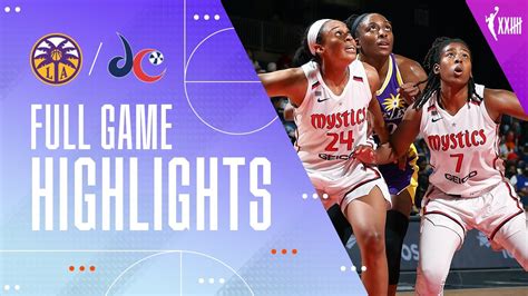 LOS ANGELES SPARKS vs. WASHINGTON MYSTICS | FULL GAME HIGHLIGHTS ...