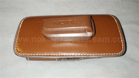 Nokia Brown Leather Cell Phone Case – Nokia Project Dream