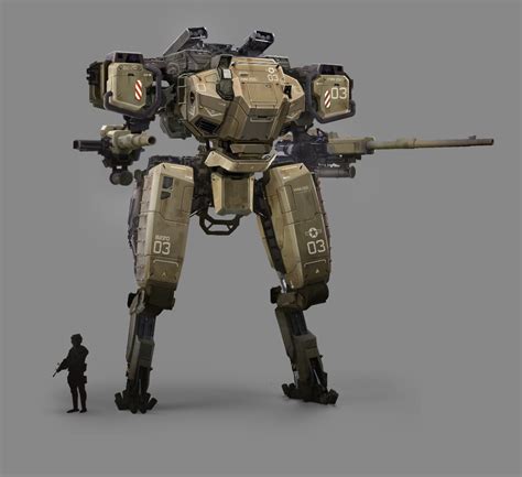 ArtStation - Heavy Mech V2, Gavin Manners Amazing Lego Creations, Sci Fi Weapons, Mecha Anime ...