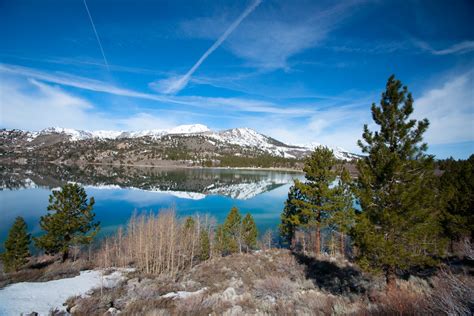 Stretch Of June Lake Free Stock Photo - Public Domain Pictures