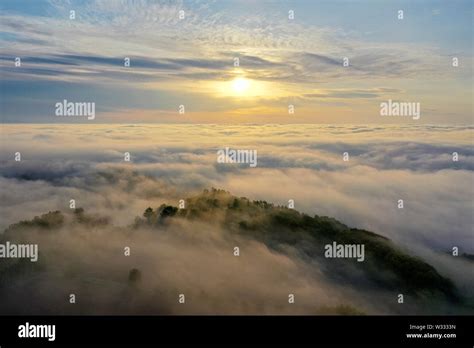 Aerial Photography of Sea of Clouds Stock Photo - Alamy