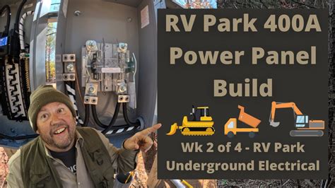 How to build a 400A RV Park Electrical Service - Ep 2 of 4 - YouTube