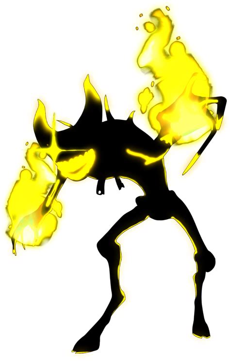 Nightmare Bendy V2 by fyrepit on DeviantArt