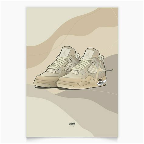 Jordan 4 Off-White Sail Pair