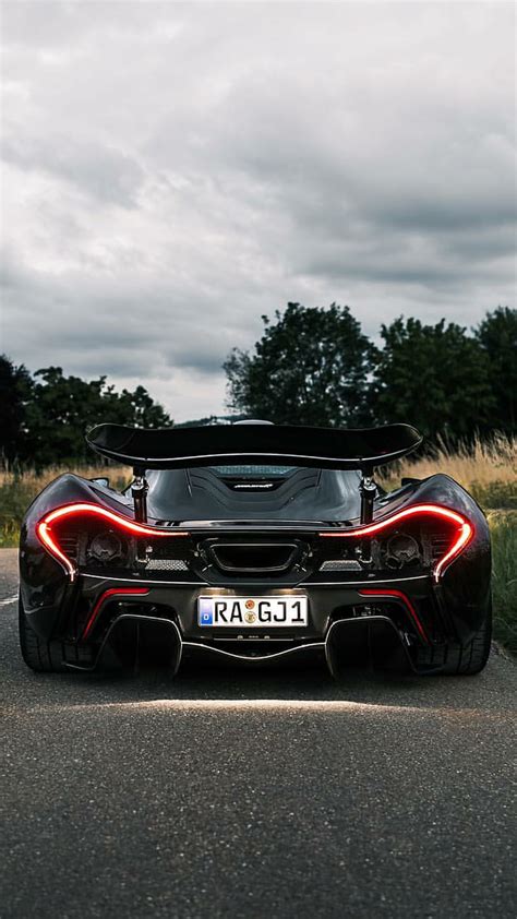 Black McLaren P1, car, hypercar, new, esports, supercar, HD phone ...