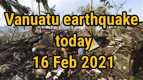 Vanuatu earthquake today | magnitude 6.2 earthquake occurred near Port Vila, Vanuatu - YouTube