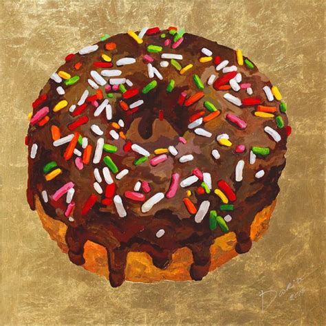 Donut painting Painting Acrylic etna.com.pe