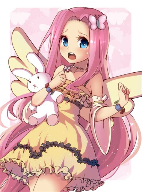 Fluttershy Anime - My Little Pony Friendship is Magic Photo (38425147 ...