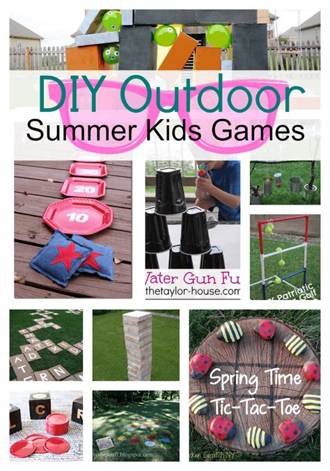 DIY Outdoor Games For Kids - Princess Pinky Girl