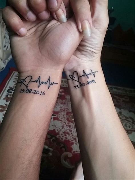 60 Unique And Coolest Couple Matching Tattoos For A Romantic Valentine ...