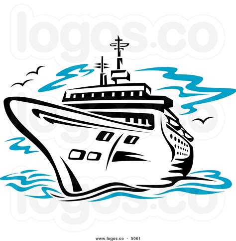 Cruise Ship at Sea Travel Logo | Clipart Panda - Free Clipart Images