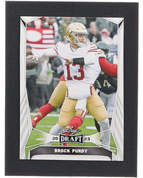 Brock Purdy 2023 Leaf Draft #19 | Pristine Auction