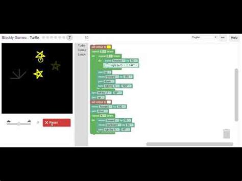 Blockly Games Turtle Level 1