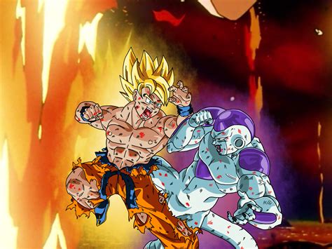 Duel on A Vanishing Planet - Goku vs Frieza by DragonBallAffinity on ...