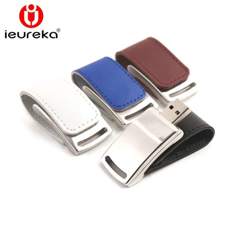 Aliexpress.com : Buy NEW Leather metal USB flash drive 16gb,PU leather ...