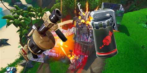 Fortnite's Scrapped Grenade Launcher Could Call In Artillery Strikes