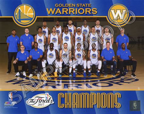 $14.5 - Golden State Warriors 2015 & 2017 Nba Finals Champions Team Sit ...